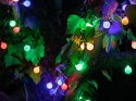 Girlanda ogrodowa TRACER solarna KOLOROWA 30 LED 30 żarówek