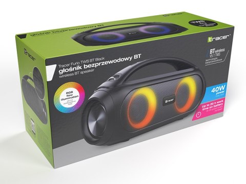 Głośniki TRACER Furio TWS BT BLACK Głośniki TRACER Furio TWS BT BLACK