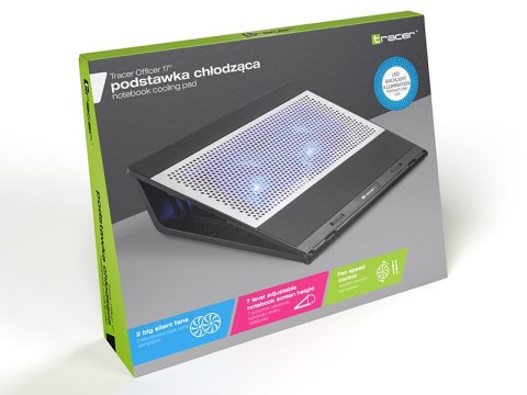 Podstawka chłodząca TRACER Officer 17" Podstawka chłodząca TRACER Officer 17"