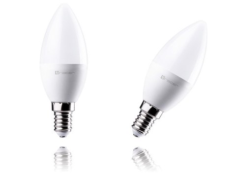 Żarówka LED TRACER E14 5W=35W ciepła jasna 3000K, 2 pack Żarówka LED TRACER E14 5W=35W ciepła jasna 3000K, 2 pack