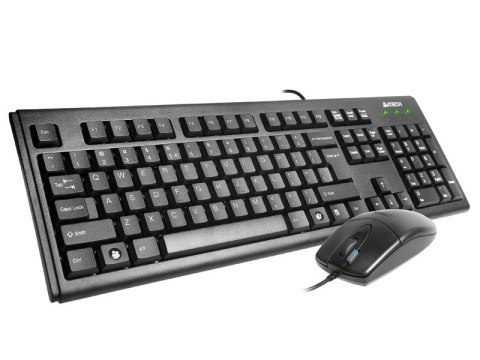 Zestaw klawiatura + mysz A4TECH KM-72620D USB Black Zestaw klawiatura + mysz A4TECH KM-72620D USB Black
