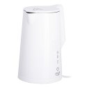 AD 1345 white Czajnik metalowy led z regulacją temperatury 1,7l strix