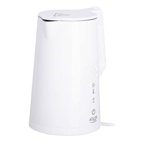 AD 1345 white Czajnik metalowy led z regulacją temperatury 1,7l strix AD 1345 white Czajnik metalowy led z regulacją temperatury 1,7l strix