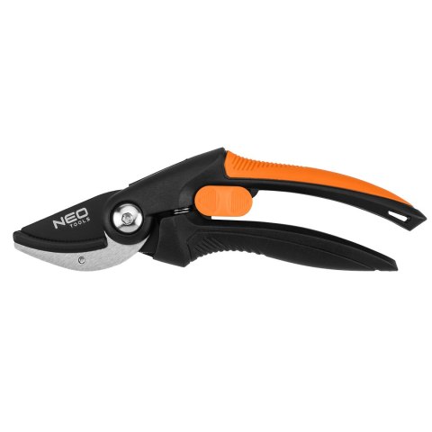 Sekator kowadełkowy 210 mm, zakres do 20 mm, materiał: PP, uchwyt pokryty gumą TPR Sekator kowadełkowy 210 mm, zakres do 20 mm, materiał: PP, uchwyt pokryty gumą TPR