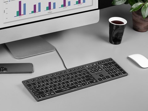 Klawiatura A4TECH FSTYLER FX60H (White Backlit) Klawiatura A4TECH FSTYLER FX60H (White Backlit)