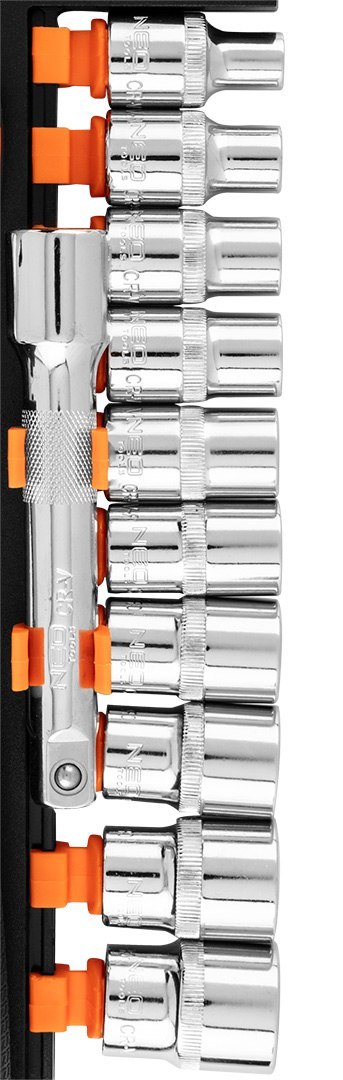 Klucze nasadowe 1/2", zestaw 12 szt. Klucze nasadowe 1/2", zestaw 12 szt.