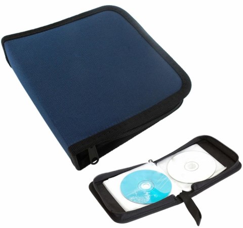 AG429C Etui na płyty 40 płyt cd/dvd nieb AG429C Etui na płyty 40 płyt cd/dvd nieb