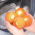 AG895A Gąbka do prania antykłaczki orange
