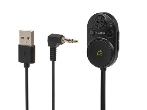 74-171# Transmiter bt blow kabel usb + aux zestaw głośnomówiący 74-171# Transmiter bt blow kabel usb + aux zestaw głośnomówiący