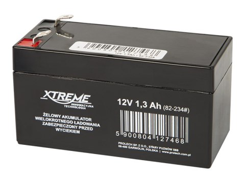 82-234# Akumulator żelowy 12v 1.3ah xtreme 82-234# Akumulator żelowy 12v 1.3ah xtreme