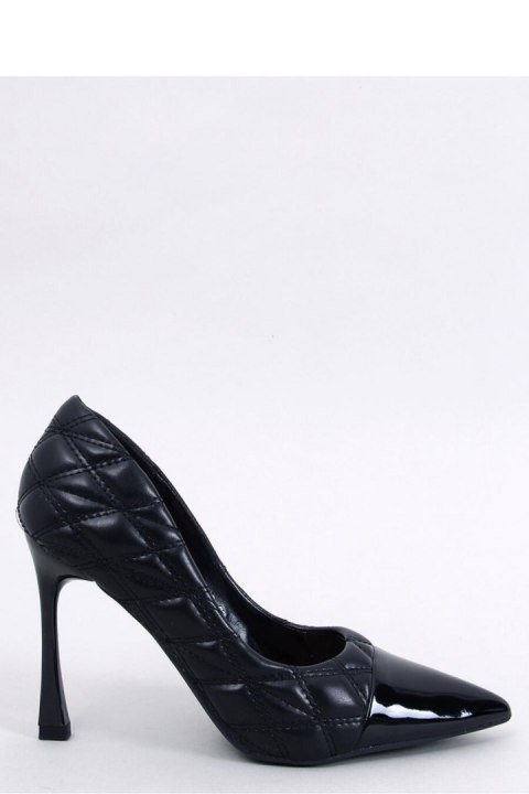 Szpilki chanelki SHELTONI BLACK - Inello Inello