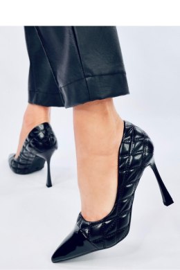 Szpilki chanelki SHELTONI BLACK - Inello Inello