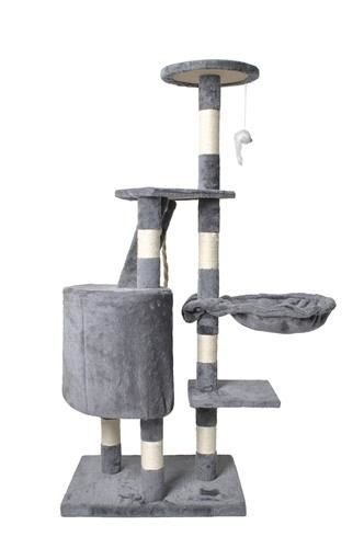 Drzewko dla kota 118cm szare Drzewko dla kota 118cm szare