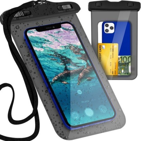Etui wodoodporne na telefon - czarne Etui wodoodporne na telefon - czarne