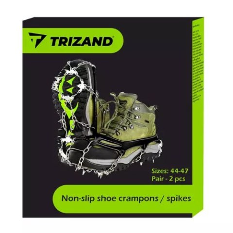 Raczki na buty/kolce antypoślizgowe 44-47 Trizand Raczki na buty/kolce antypoślizgowe 44-47 Trizand