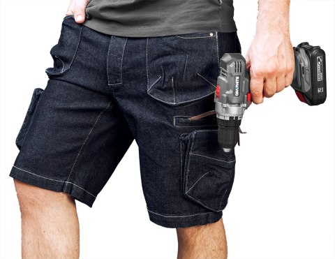 Krótkie spodenki DENIM, rozmiar M Krótkie spodenki DENIM, rozmiar M