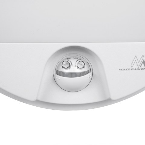 Lampa LED z sensorem ruchu MCE291 W biała Lampa LED z sensorem ruchu MCE291 W biała