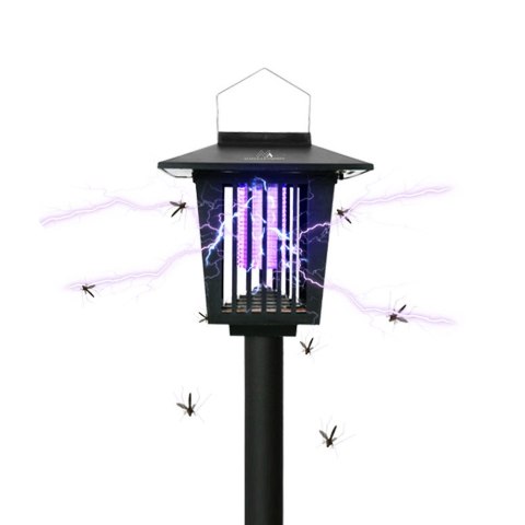 Solarna lampa owadobójcza LED Maclean, IP44, LED/UV, akumulator 2*AA Ni-MH 200 mAh, solar 2V DC MCE448 Solarna lampa owadobójcza LED Maclean, IP44, LED/UV, akumulator 2*AA Ni-MH 200 mAh, solar 2V DC MCE448