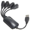 AK22 Hub rozdzielacz usb 4 porty