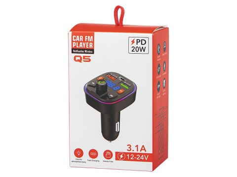 74-170# Transmiter fm blow bluetooth5.0+qc3.0 +pd 20w 74-170# Transmiter fm blow bluetooth5.0+qc3.0 +pd 20w