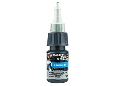 52-257# Środek do zabezpieczania gwintów 10ml niebieski średni ma professional 52-257# Środek do zabezpieczania gwintów 10ml niebieski średni ma professional