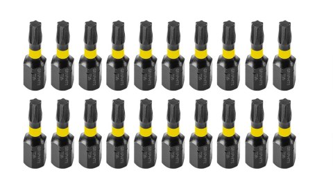 Bity udarowe TX20 x 25 mm, 20 szt. Bity udarowe TX20 x 25 mm, 20 szt.