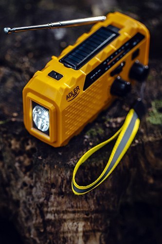 AD 1197 Radio solarne z korbką ręczną AD 1197 Radio solarne z korbką ręczną