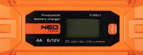 Prostownik automatyczny 4A/70W, 3-120Ah, do akumulatorów kwasowych / AGM / GEL Prostownik automatyczny 4A/70W, 3-120Ah, do akumulatorów kwasowych / AGM / GEL