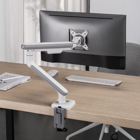 Uchwyt biurkowy do monitora LCD Ergo Office, sprężyna gazowa, VESA 75x75 oraz 100x100, 17-32" 9kg, ER-751 Uchwyt biurkowy do monitora LCD Ergo Office, sprężyna gazowa, VESA 75x75 oraz 100x100, 17-32" 9kg, ER-751