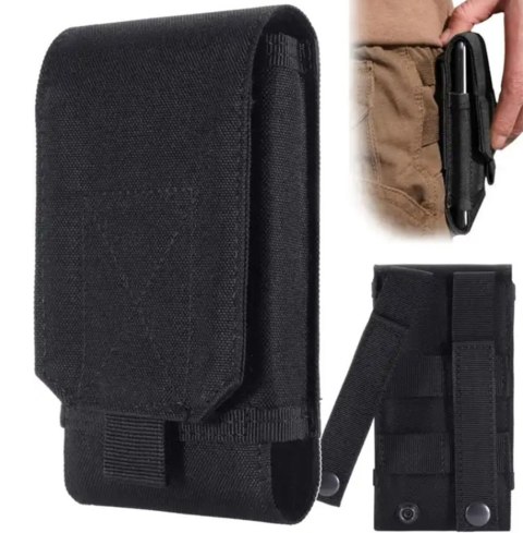 BQ74 Etui futerał do paska czarne BQ74 Etui futerał do paska czarne