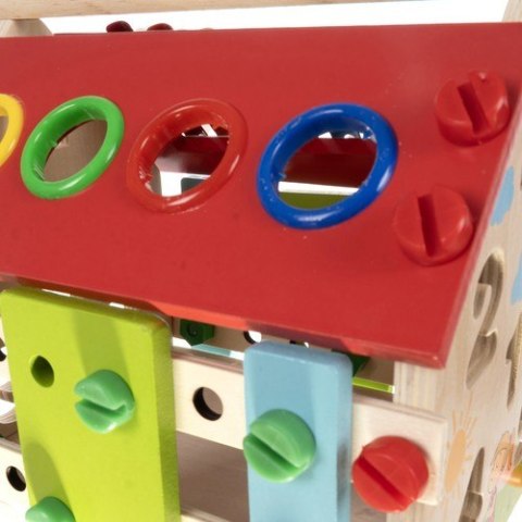 Domek edukacyjny drewniany Kruzzel 22564 Domek edukacyjny drewniany Kruzzel 22564