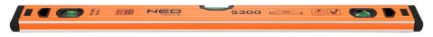 Poziomnica aluminiowa S 300, 3 libelle, 60 cm Poziomnica aluminiowa S 300, 3 libelle, 60 cm