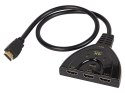 92-169# Rozgałęźnik hdmi wtyk hdmi- 3 gniazda hdmi