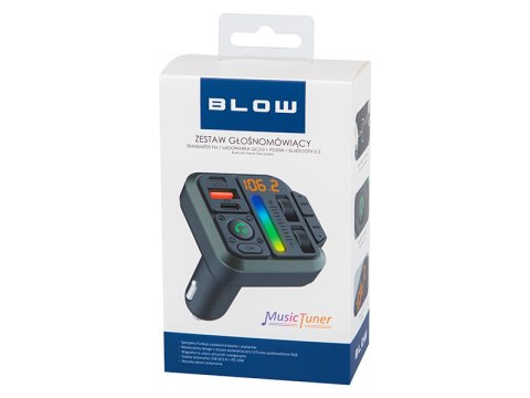 74-173# Transmiter fm blow bluetooth 5.3+qc3.0 +pd20w 74-173# Transmiter fm blow bluetooth 5.3+qc3.0 +pd20w