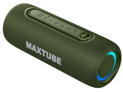 Głośniki TRACER MaxTube TWS BT GREEN Głośniki TRACER MaxTube TWS BT GREEN