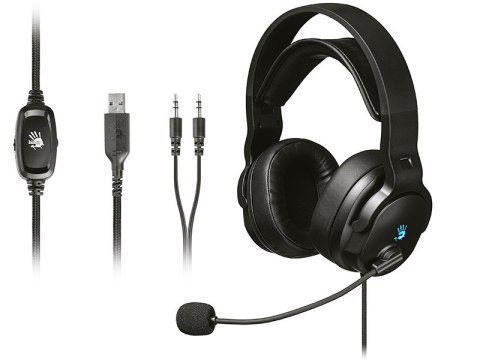 Słuchawki A4TECH Bloody G330p USB+AUX3.5-4P Black Słuchawki A4TECH Bloody G330p USB+AUX3.5-4P Black