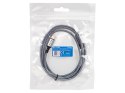66-166# Przyłącze usb-c - jack 3,5 1,0m plecionka