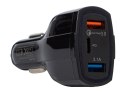 75-780# Ładowarka samochodowa gn.usbx2+usb-c g31a
