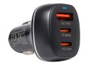 75-787# Ładowarka samochodowa gn.usb+usb-cx2 50w g50c