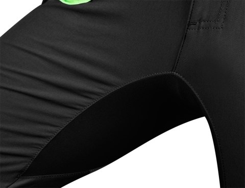 Krótkie spodenki PREMIUM, 4 way stretch, czarne, rozmiar L Krótkie spodenki PREMIUM, 4 way stretch, czarne, rozmiar L