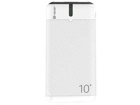 Power bank TRACER EnerGo 10000mAh white/black Power bank TRACER EnerGo 10000mAh white/black