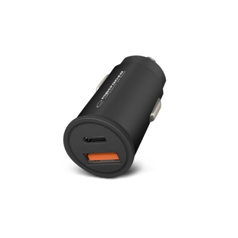 EZC111K Esperanza ładowarka samochodowa 20w usb-c pd 20w / usb-a qc 3.0 18w EZC111K Esperanza ładowarka samochodowa 20w usb-c pd 20w / usb-a qc 3.0 18w