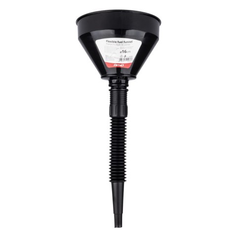 Lejek elastyczny czarny uniwersalny z sitkiem do paliwa cieczy wody 16 cm amio-04038 Lejek elastyczny czarny uniwersalny z sitkiem do paliwa cieczy wody 16 cm amio-04038