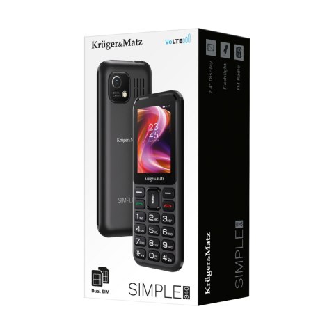 Telefon GSM Kruger&Matz Simple KM0940 4Ga Telefon GSM Kruger&Matz Simple KM0940 4Ga