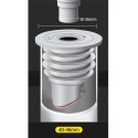 DA272A Syfon magnetyczny silikonowy 40-45mm