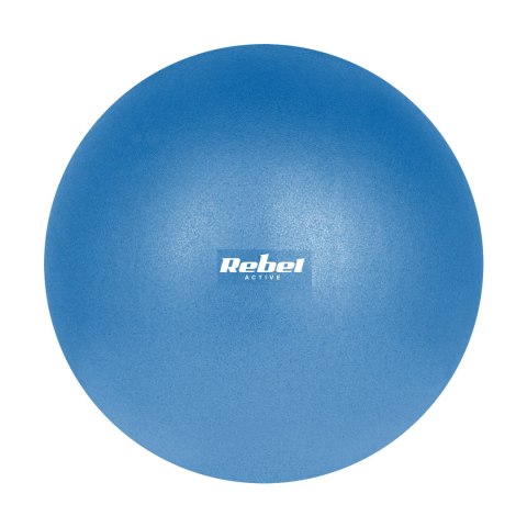 Mini piłka gimnastyczna do pilates rehabilitacyjna 25cm, kolor niebieski , REBEL ACTIVE Mini piłka gimnastyczna do pilates rehabilitacyjna 25cm, kolor niebieski , REBEL ACTIVE