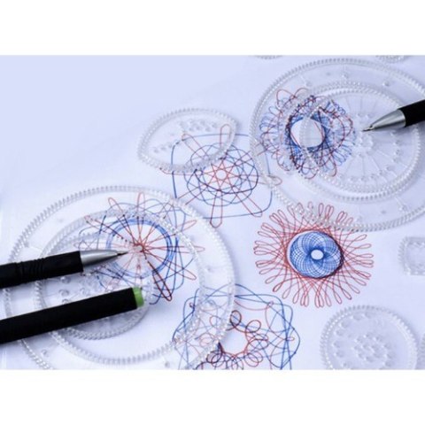 Zestaw do rysowania - spirograf Maaleo 24346 Zestaw do rysowania - spirograf Maaleo 24346