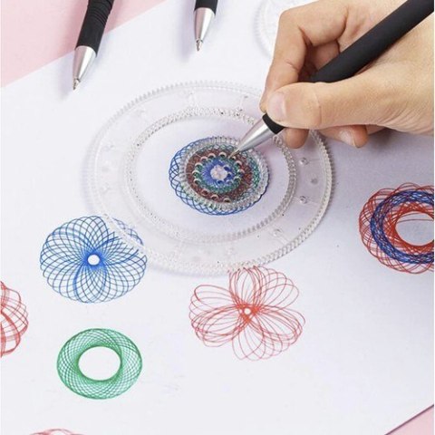 Zestaw do rysowania - spirograf Maaleo 24346 Zestaw do rysowania - spirograf Maaleo 24346