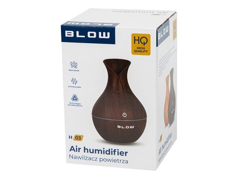 44-554# Nawilżacz powietrza blow h-03 ciemne drewno 44-554# Nawilżacz powietrza blow h-03 ciemne drewno