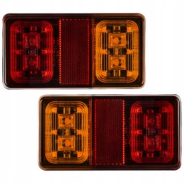 23-223# Lampa do przyczepy samochodowej 12v 16xled 2szt